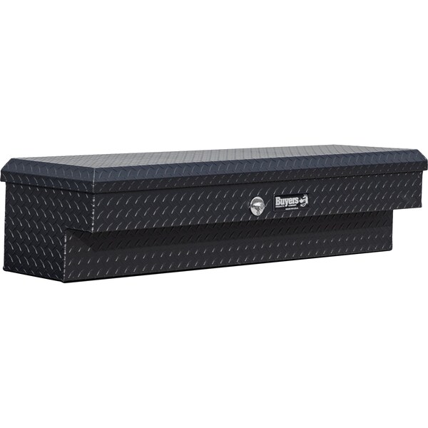 Buyers Products 13X16X87 Inch Textured Matte Black Diamond Tread Aluminum Lo-Sider Truck Tool Box 1733035 - main